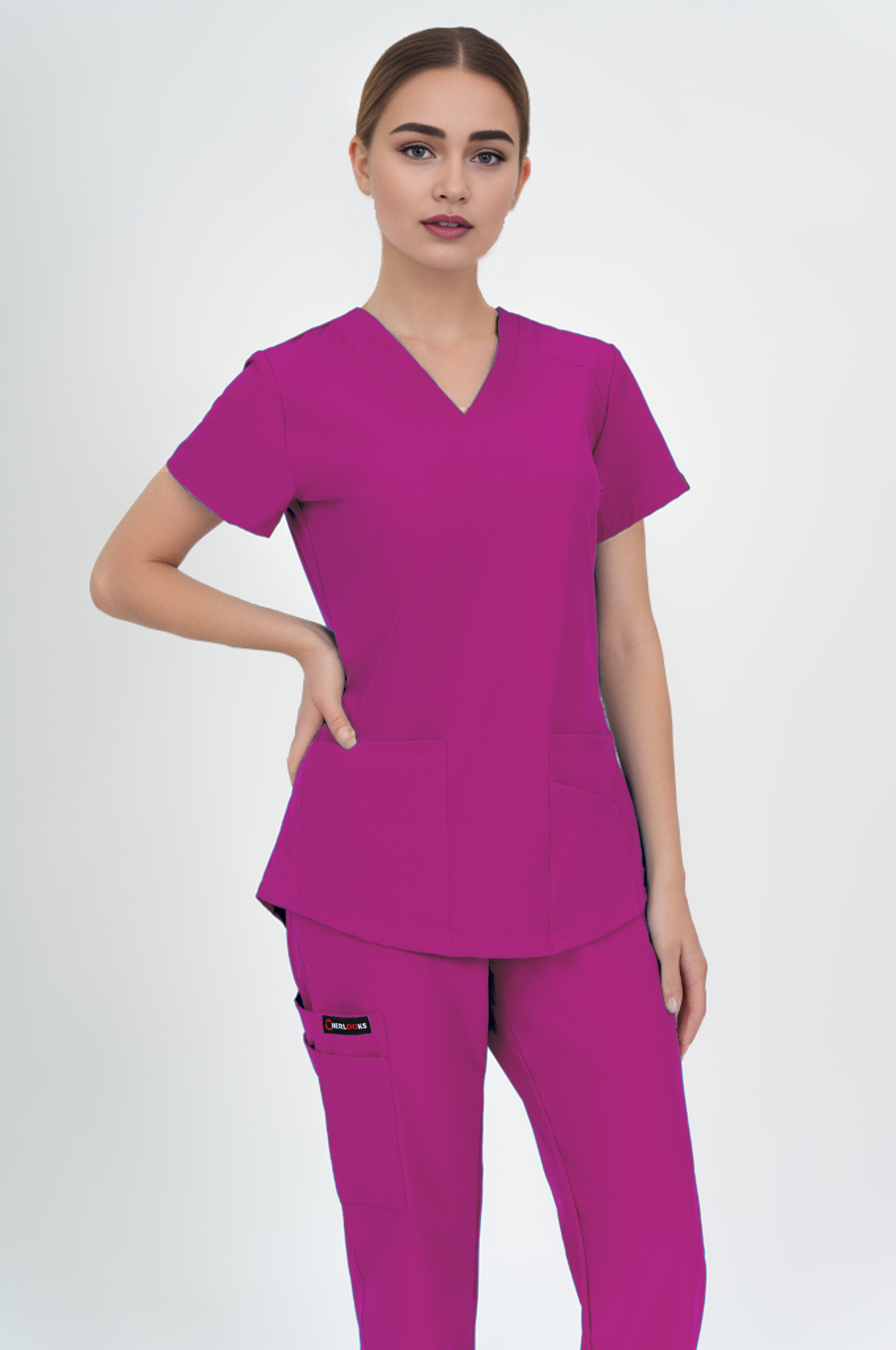 PIJAMA QUIRURGICA ARIANA | FUCSIA