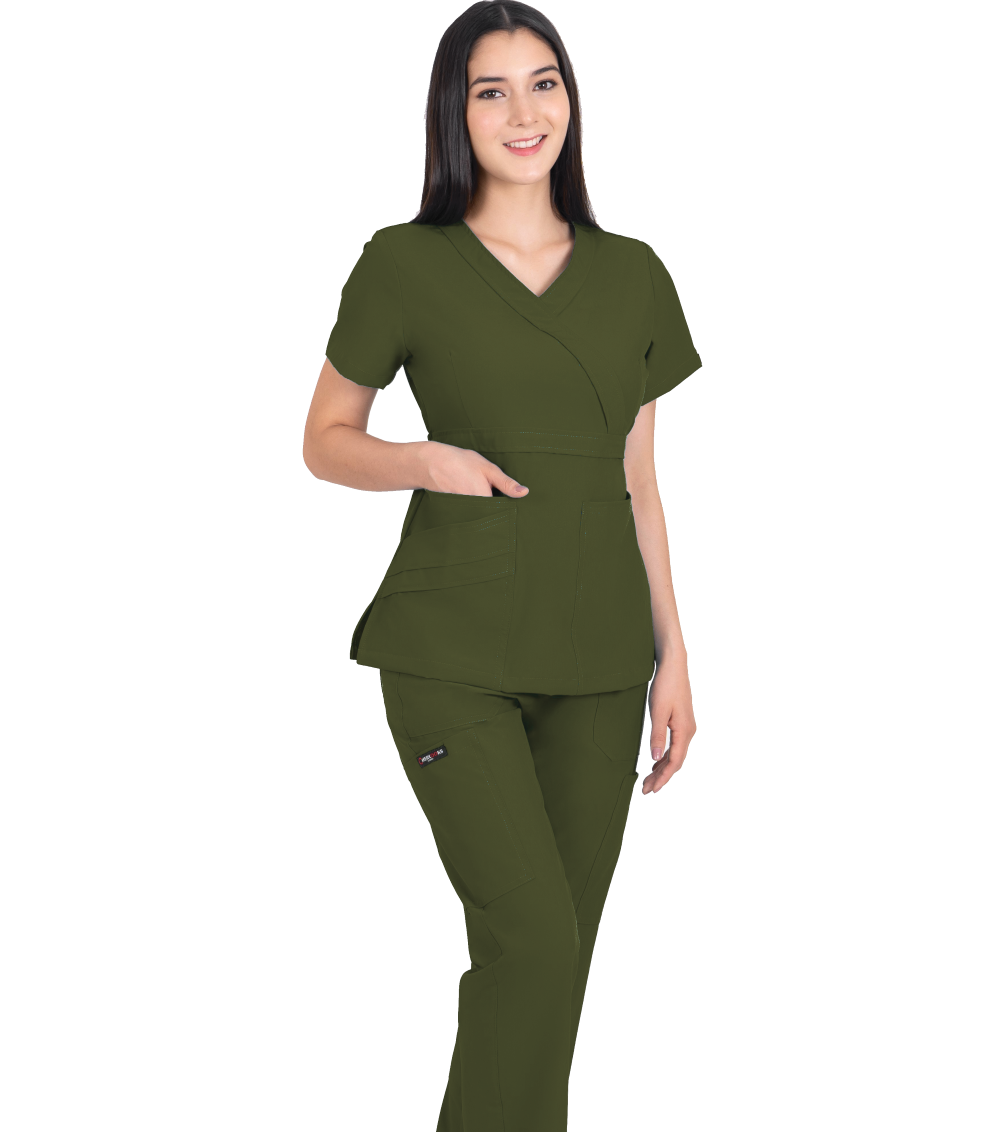 PIJAMA QUIRURGICA DINASTY | VERDE MILITAR