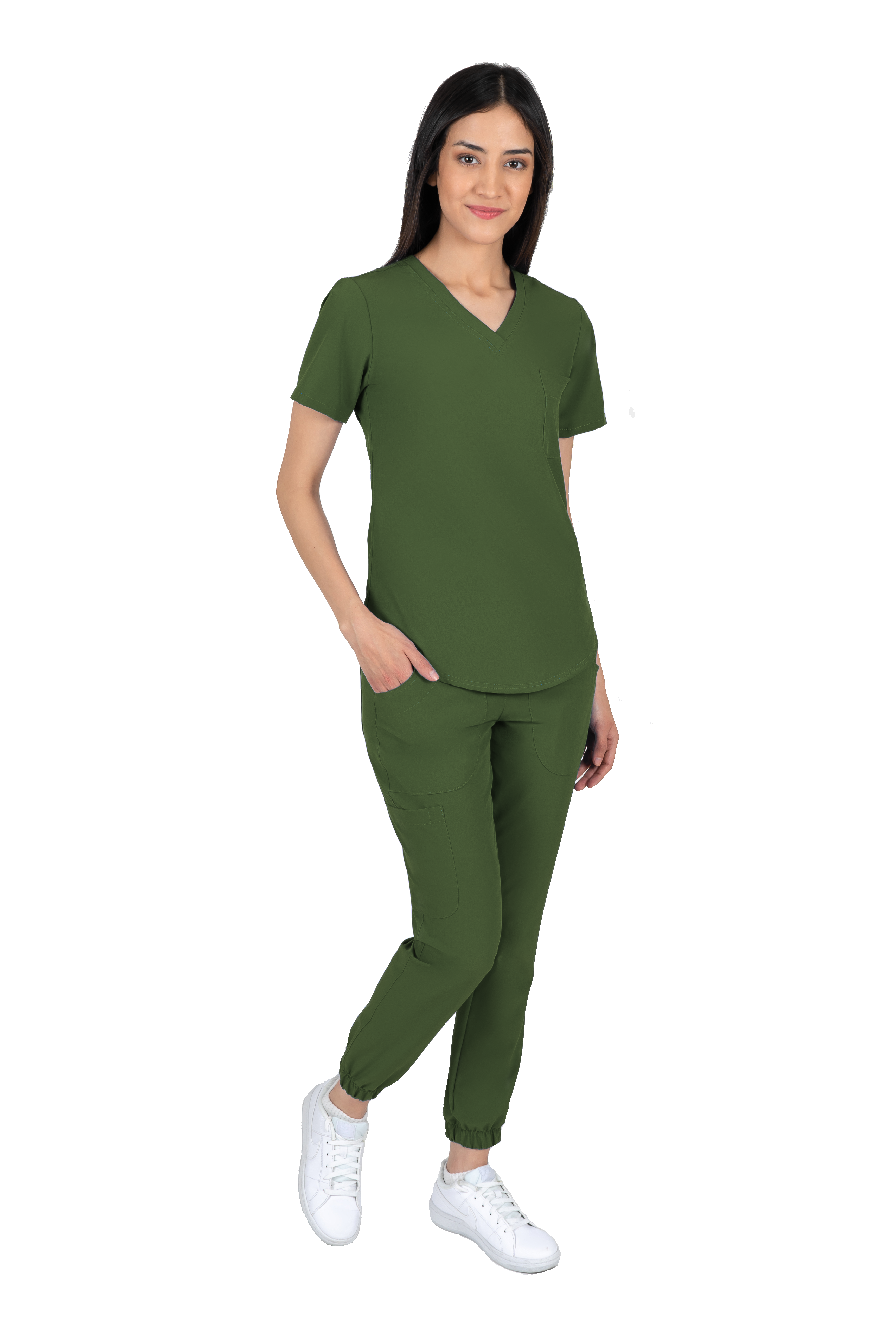 PIJAMA QUIRURGICA URBAN JOGGER | VERDE MILITAR