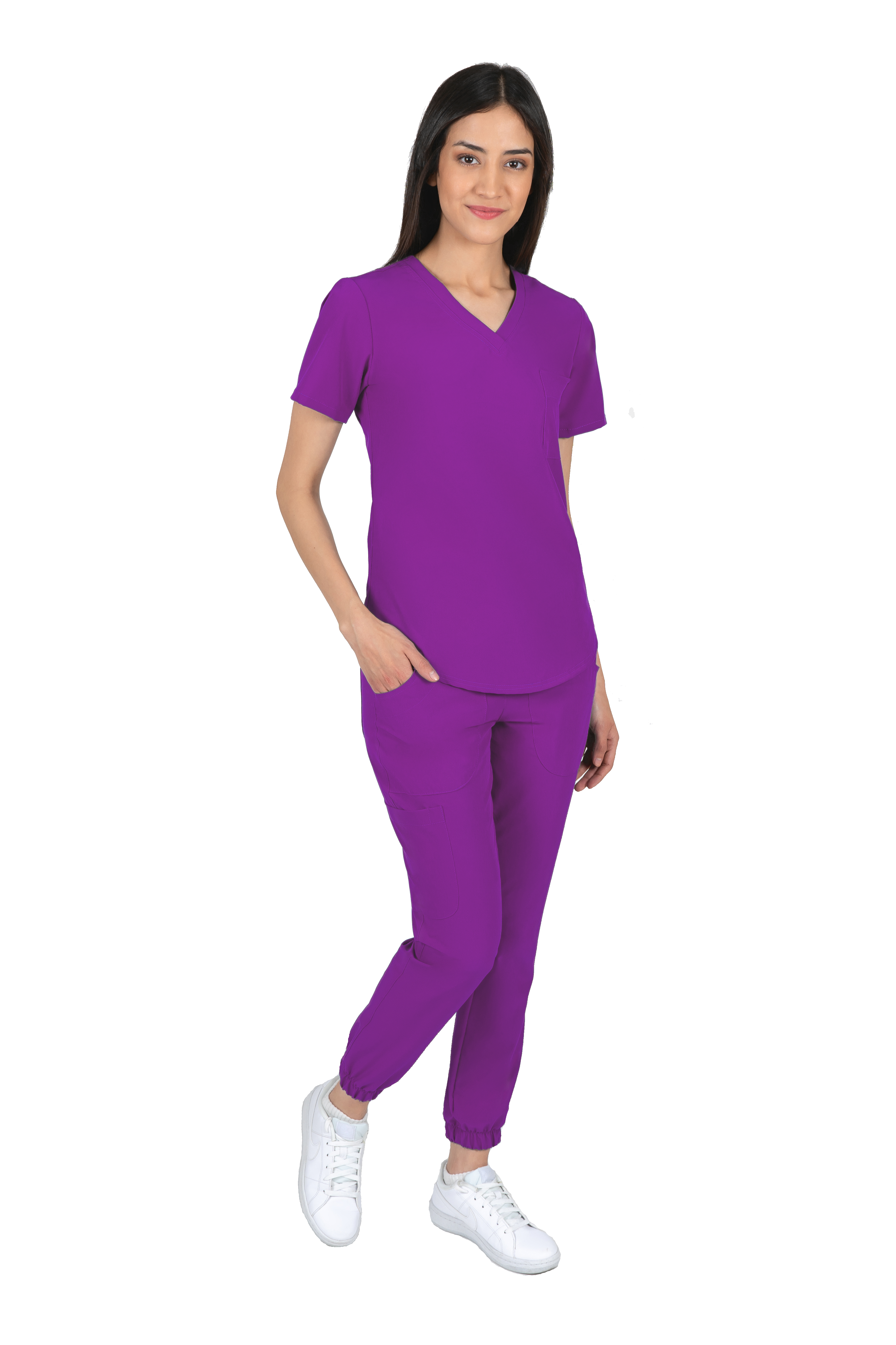 PIJAMA QUIRURGICA URBAN JOGGER | VIOLETA