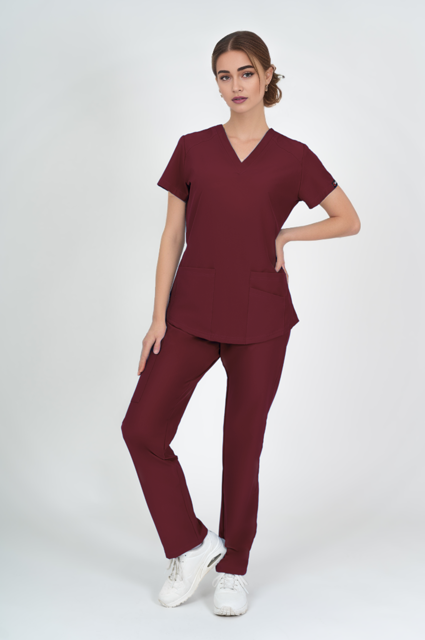 PIJAMA QUIRURGICA ARIANA | VINO