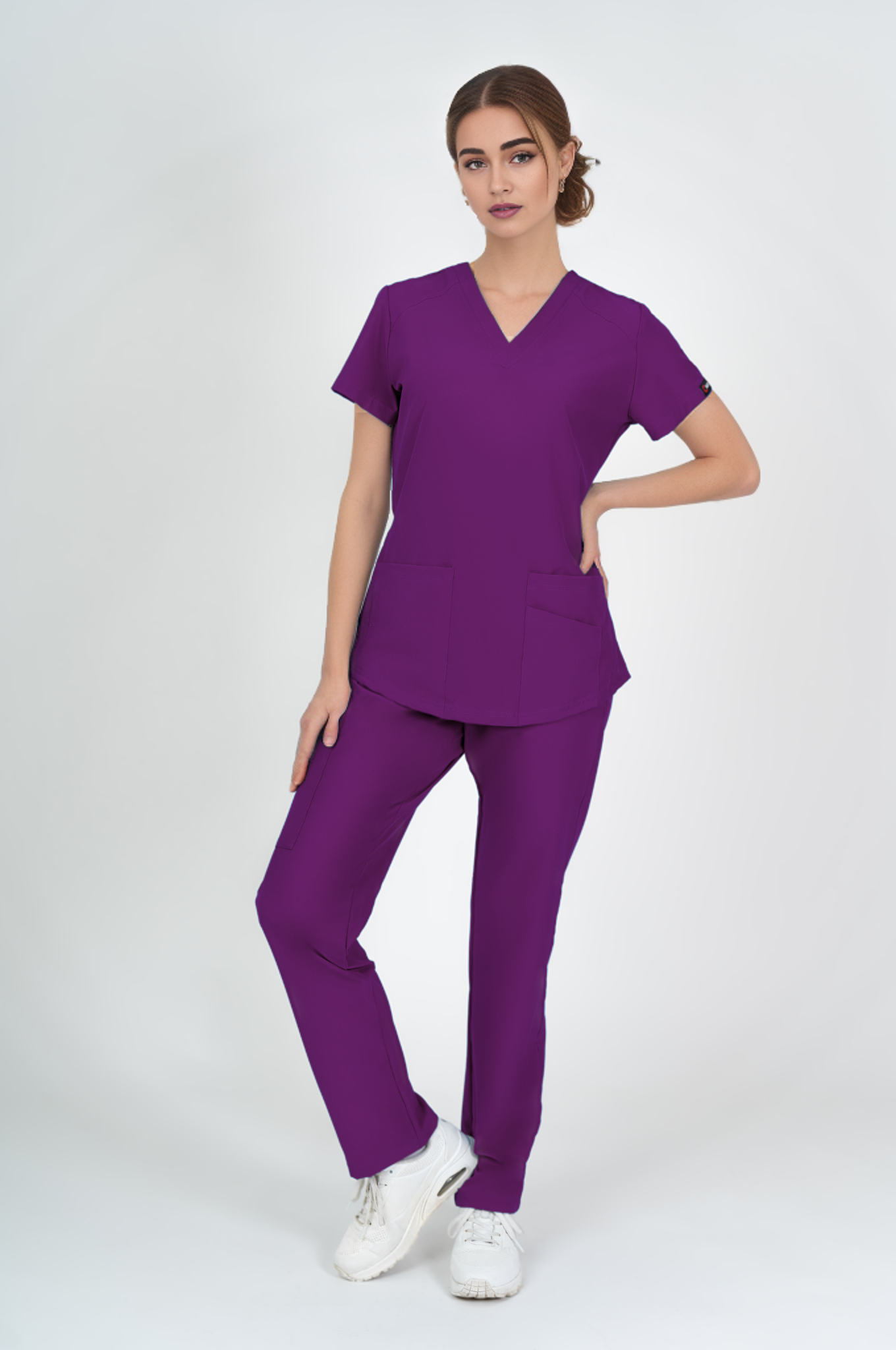 PIJAMA QUIRURGICA ARIANA | MORADO