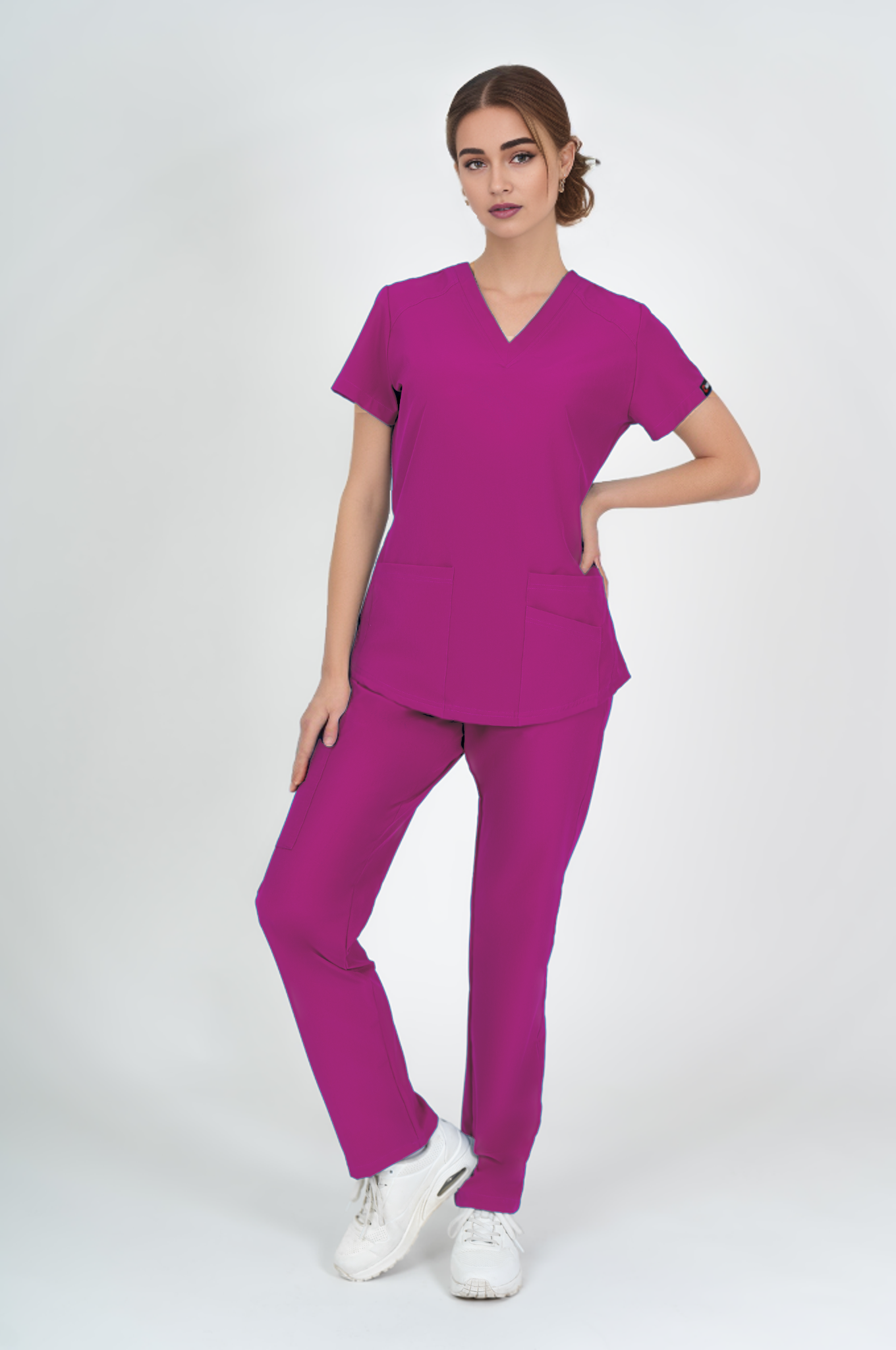 PIJAMA QUIRURGICA ARIANA | FUCSIA