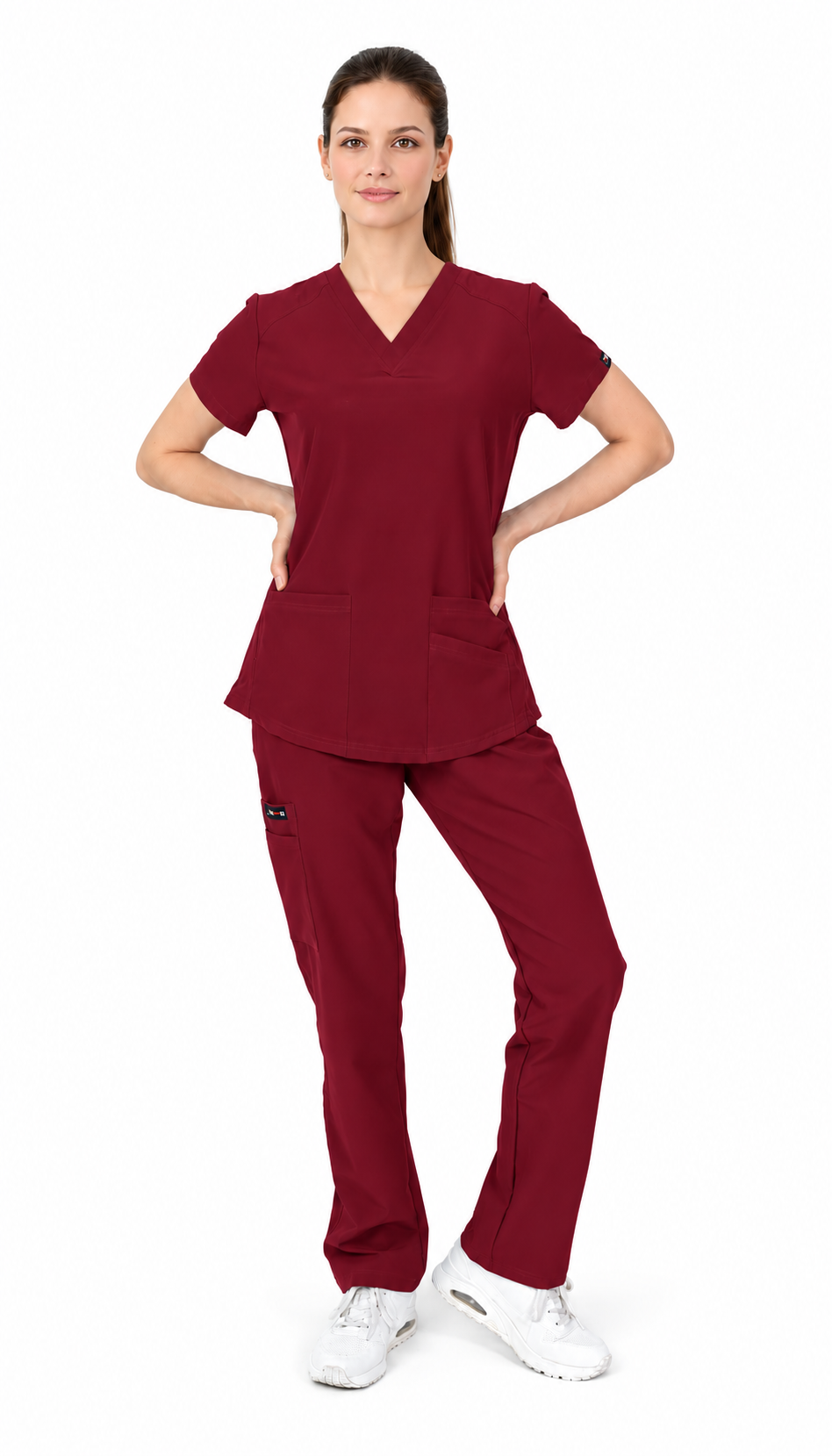 PIJAMA QUIRURGICA ARIANA | VINO · 1.png