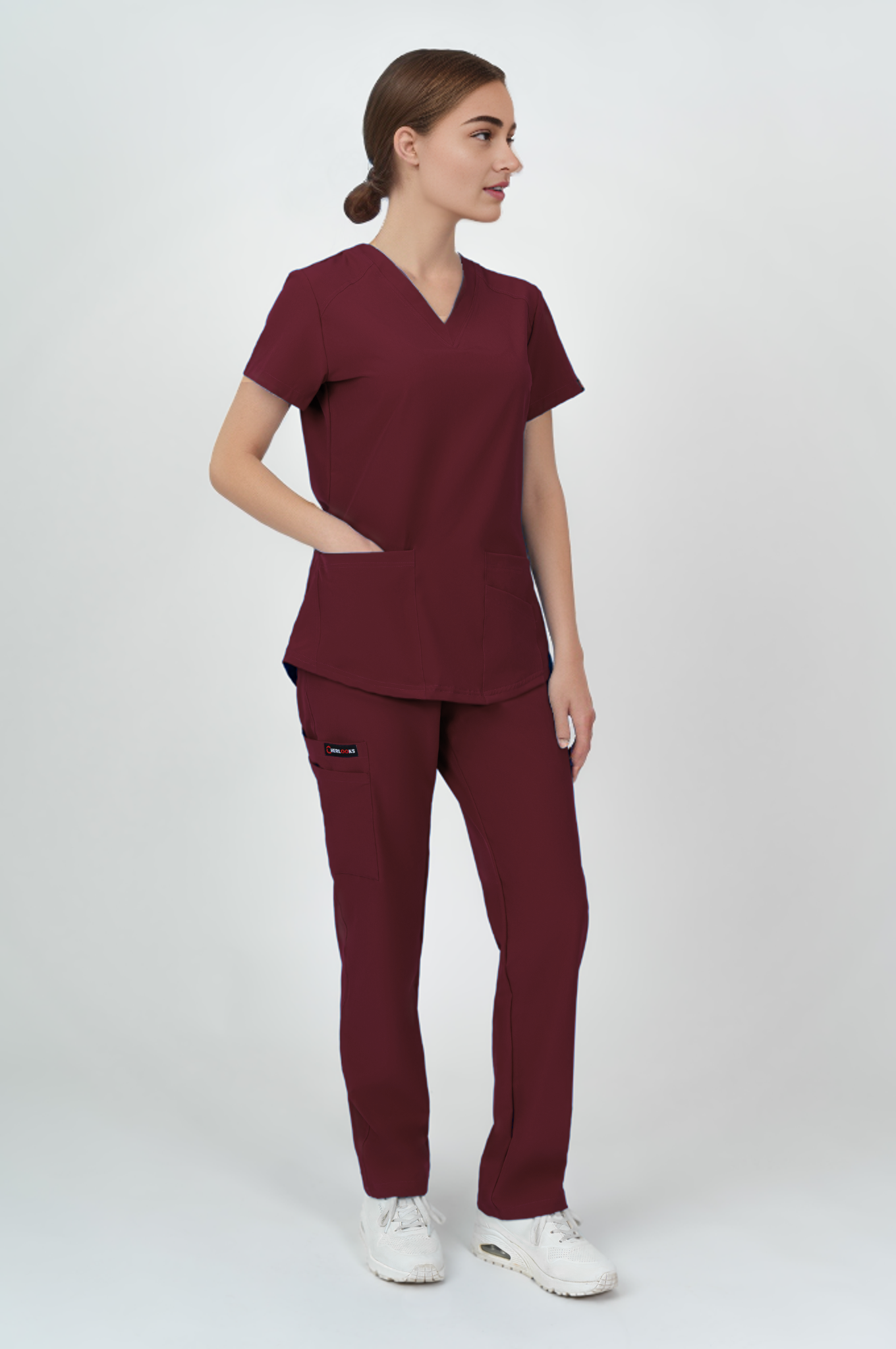 PIJAMA QUIRURGICA ARIANA | VINO