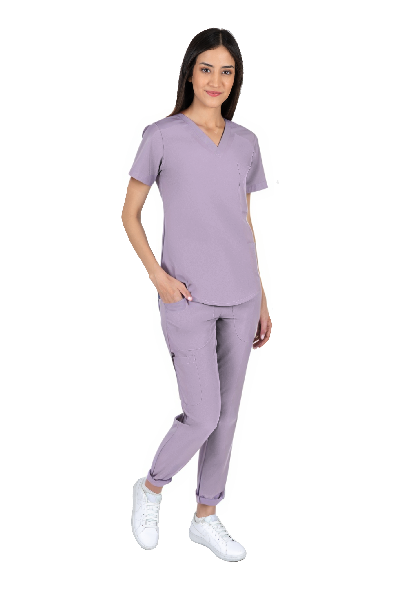 PIJAMA QUIRURGICA URBAN JOGGER | LILA