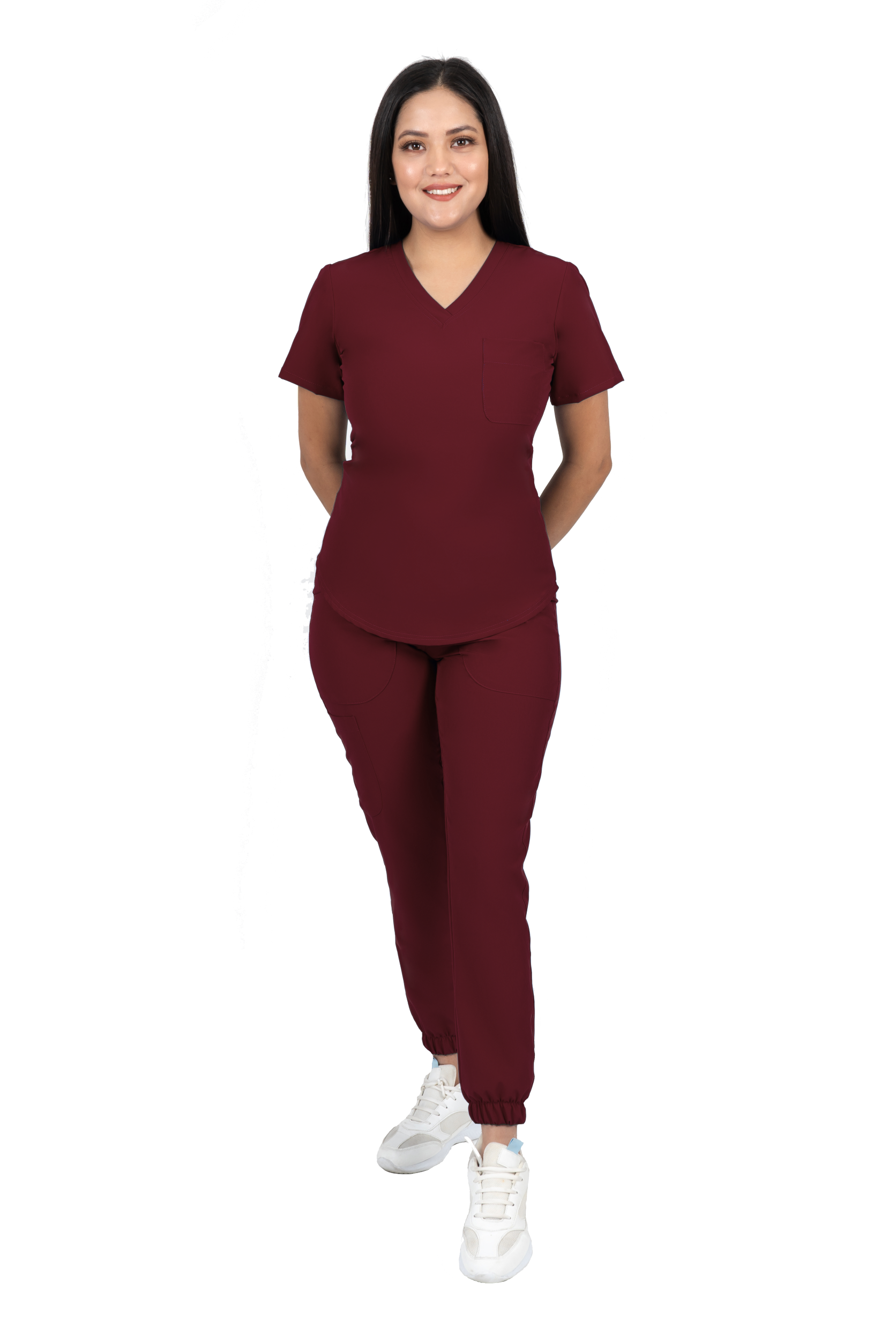 PIJAMA QUIRURGICA URBAN JOGGER | VINO