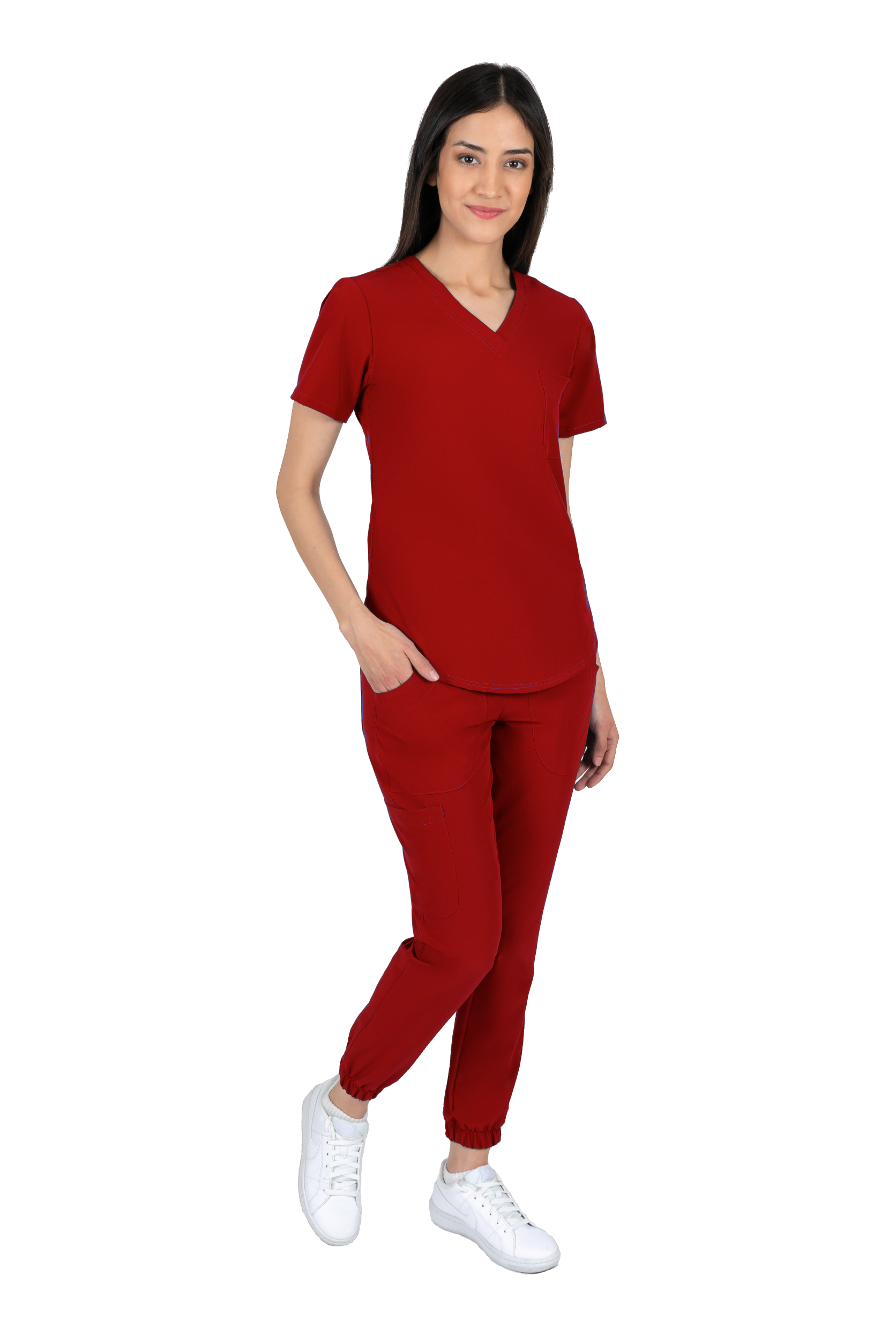 PIJAMA QUIRURGICA URBAN JOGGER | ROJO