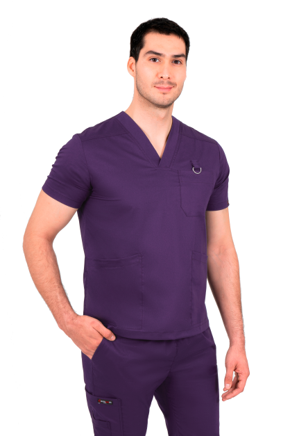 PIJAMA QUIRURGICA CLASICO | MORADO