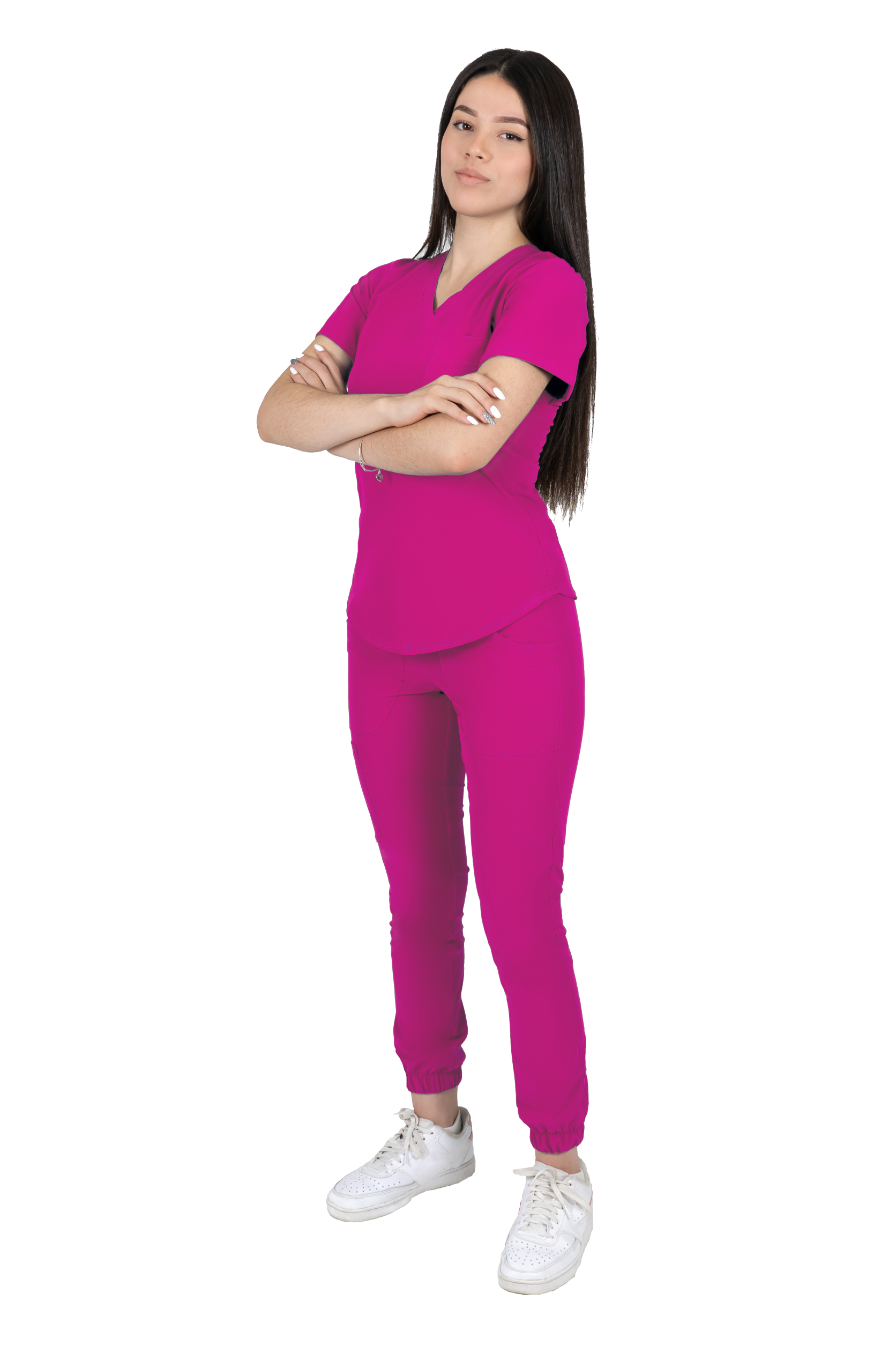 PIJAMA QUIRURGICA URBAN JOGGER | FUCSIA
