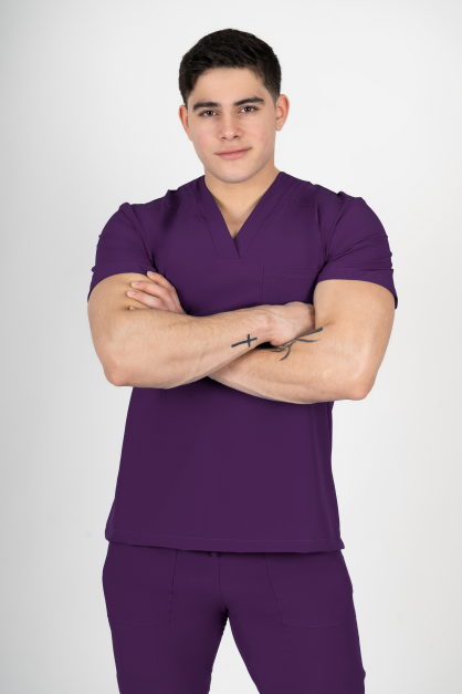 PIJAMA QUIRURGICA BRAVE JOGGER | MORADO