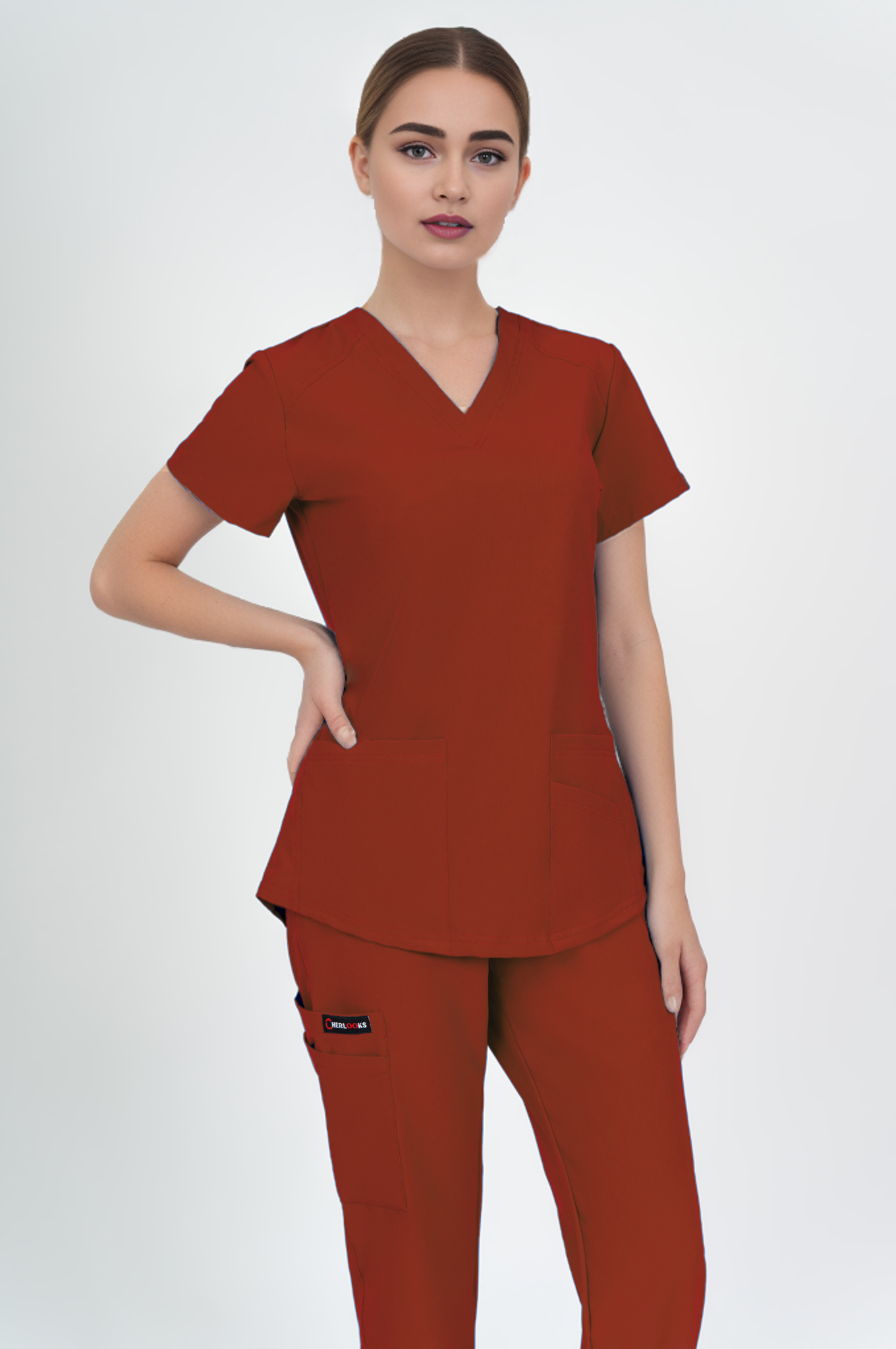 PIJAMA QUIRURGICA ARIANA | ROJO