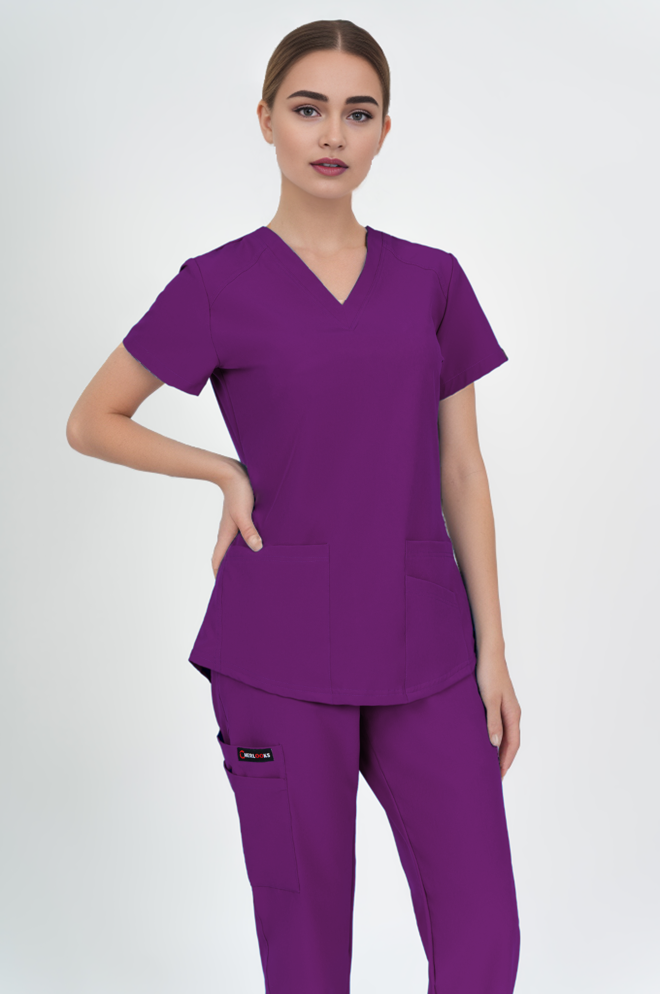 PIJAMA QUIRURGICA ARIANA | MORADO